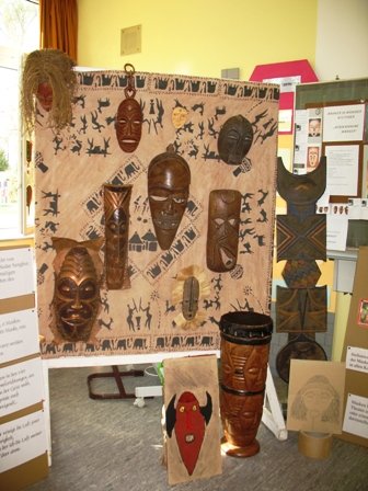 kunstprojektwoche 2009 masken becker 1